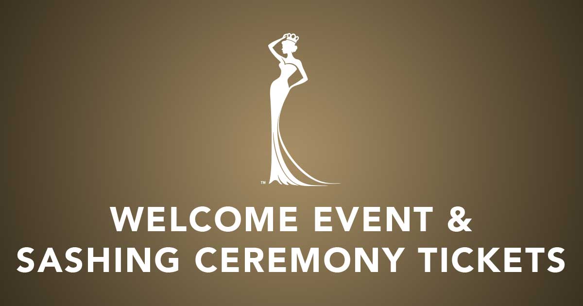 Tickets Welcome Event Miss All American